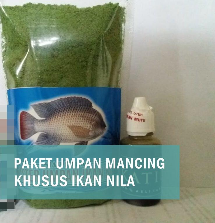 Umpan Praktis Ikan Nila Kolam Harian