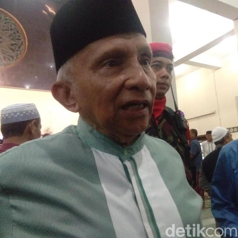 Amien Rais Minta Kabinet Baru Diberi Kesempatan Dulu, Jangan Dikritik Dulu