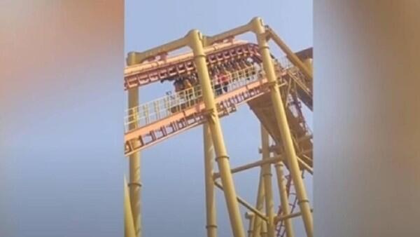 Mati Listrik, Roller Coaster di China Jungkir Balik