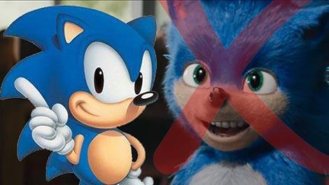 Karakter Sonic The Hedgehog MOVIE Terbaru Bocor, Udah Mirip Video Gamenya Belum Gan??