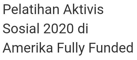 Pendidikan Amerika Serikat IREK Mahasiswa, Boleh Coba?