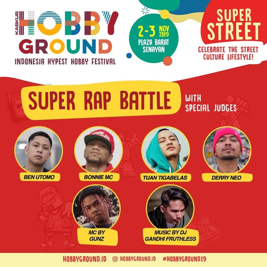 Siap-siap, Akan ada Super Rap Battle di HobbyGround dengan Hadiah Jutaaan Rupiah!
