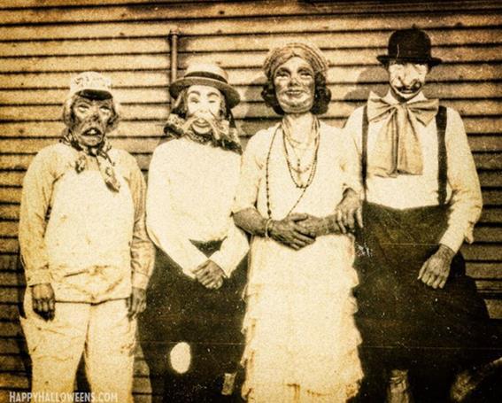 Asli Creepy! Begini Kostum Halloween Zaman Baheula