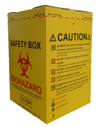Manufaktur Pembuatan Box Safety Box Bio Hazard
