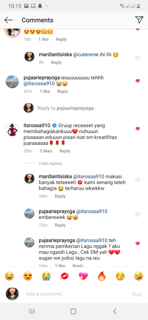 Pelajaran Berharga Konser Rossa Tegar 2.0 Bandung : Ngefans Tuh Harus All Out Gan!