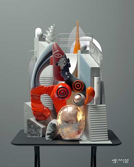 Level Dewa, Seniman Ini Mentransformasikan Lukisan Picasso Dalam 3D yang Mengagumkan!
