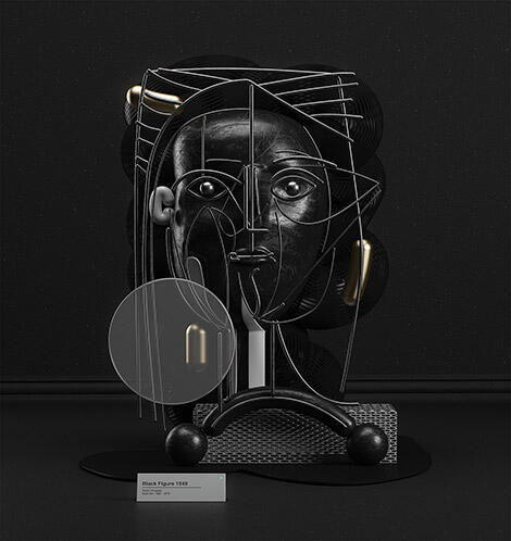 Level Dewa, Seniman Ini Mentransformasikan Lukisan Picasso Dalam 3D yang Mengagumkan!