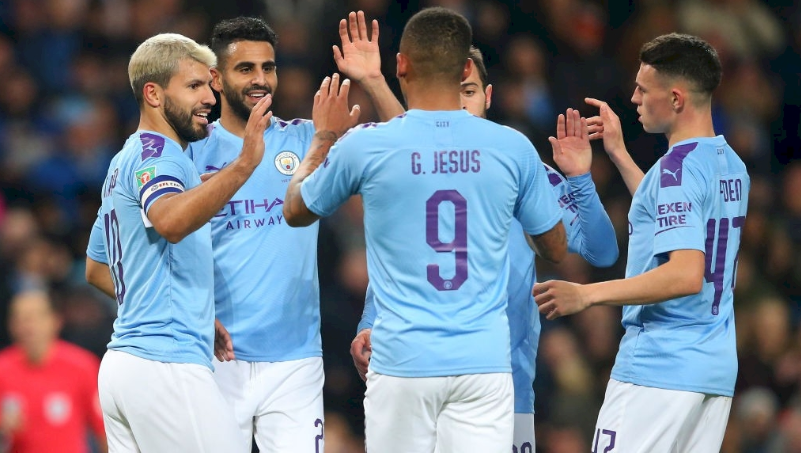 Hasil Piala Liga Inggris: Manchester City vs Southampton 3-1