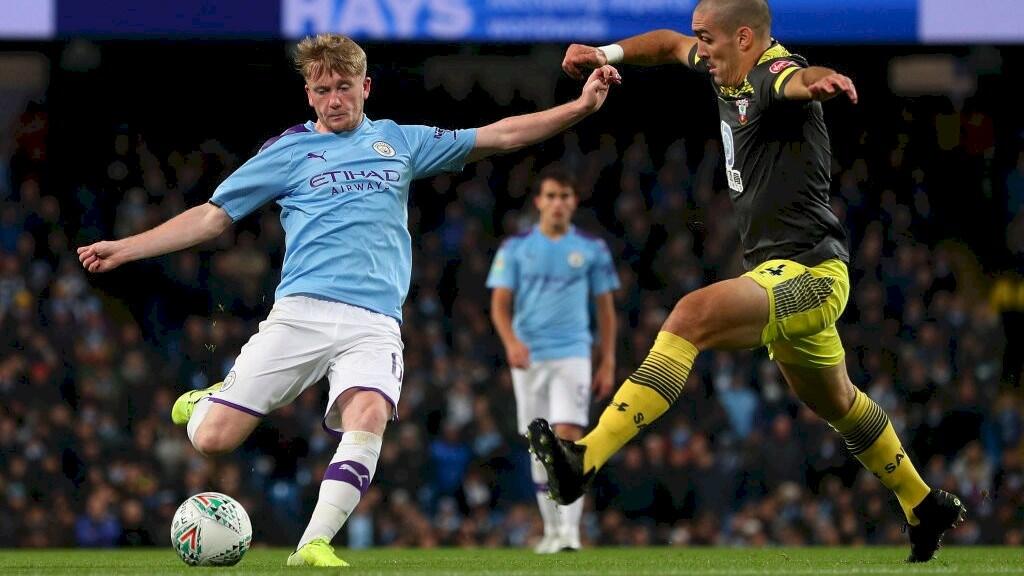Hasil Piala Liga Inggris: Manchester City vs Southampton 3-1
