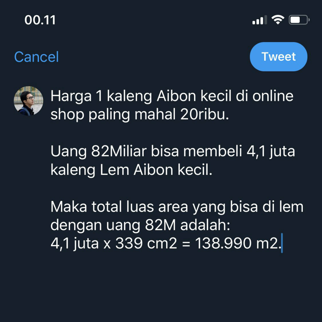 Cuitan Gokil Warganet Tentang Anggaran Lem Aibon 82 Miliar di Dinas Pendidikan DKI