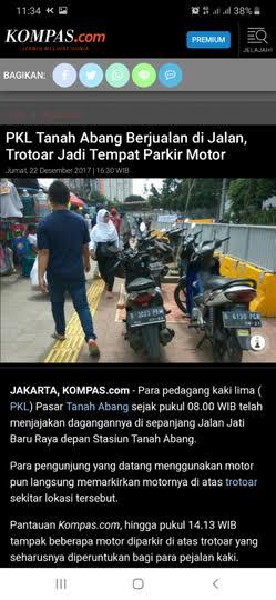 Pasar Tanah Abang Yang Penuh Polemik