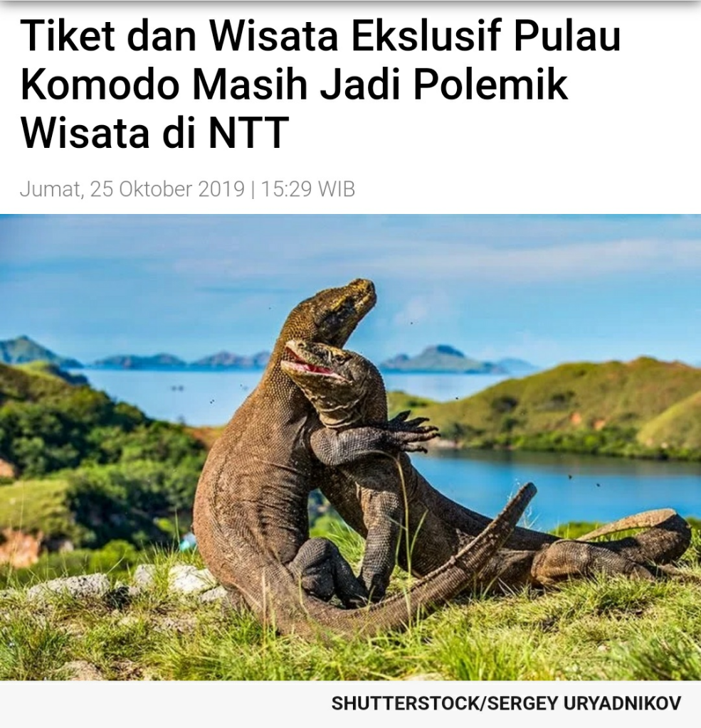 Pulau Komodo, Menjadi Sumber Berita Yang Menjanjikan Banyak Viewer
