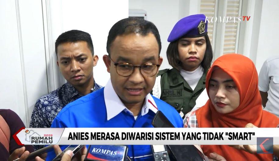 Anies Merasa Diwarisi Sistem yang Tidak &quot;Smart&quot;