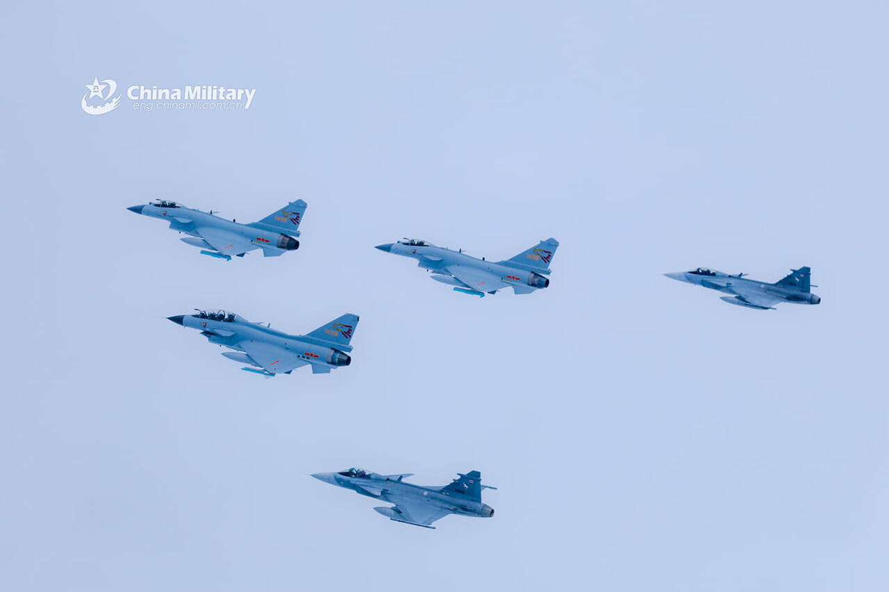 J-10C defeats JAS39C/D with a high score in Sino-Thai joint exercise