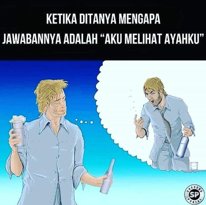 Ayahku Pemabuk, Apakah Aku Harus Menjadi Pemabuk? Berikut Penjelasannya!