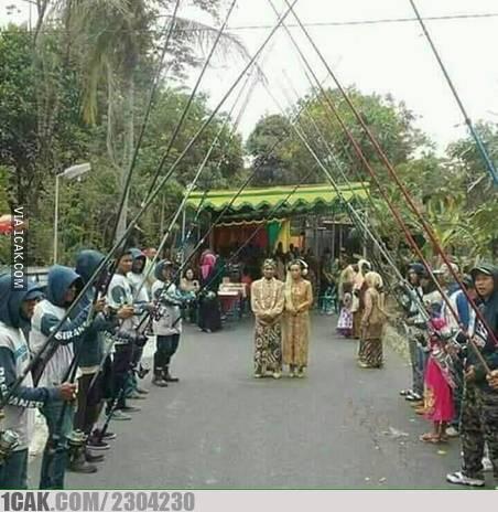 Kocak, Ini Lah Resepsi Unik yang Ada di Indonesia! Penasaran?