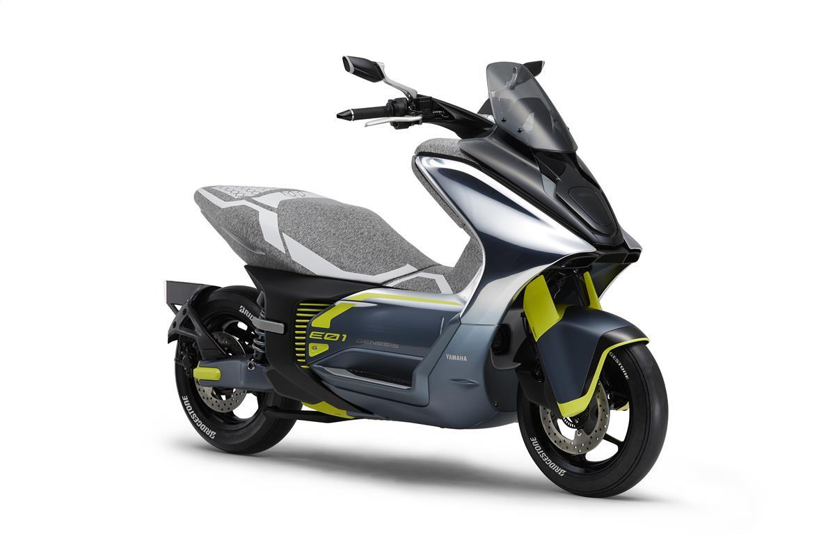 Yamaha E01, Beginilah Bentuk Yamaha NMAX Masa Depan Yang Bisa Jalan Tanpa Bensin