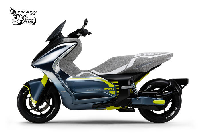 Yamaha E01, Beginilah Bentuk Yamaha NMAX Masa Depan Yang Bisa Jalan Tanpa Bensin