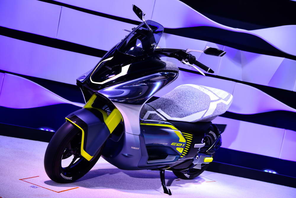 Yamaha E01, Beginilah Bentuk Yamaha NMAX Masa Depan Yang Bisa Jalan Tanpa Bensin