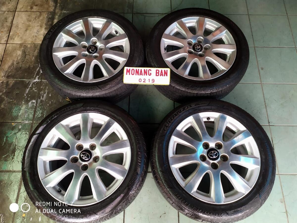 Menggali Kemewahan dan Performa: Ulasan Mendalam Empat Pilihan Velg Rp 8 Juta untuk Toyota Camry