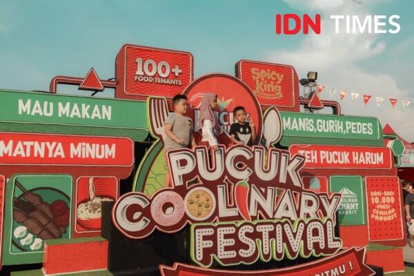 15 Potret Keseruan Pucuk Coolinary Festival di Makassar, Meriah Abis!