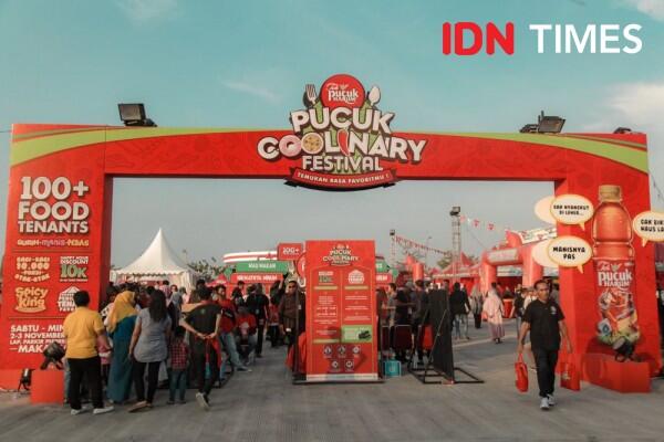 15 Potret Keseruan Pucuk Coolinary Festival di Makassar, Meriah Abis!