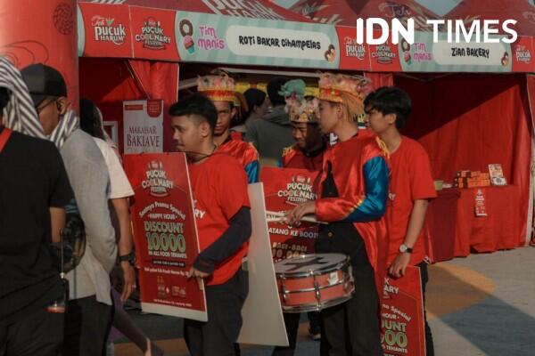 15 Potret Keseruan Pucuk Coolinary Festival di Makassar, Meriah Abis!