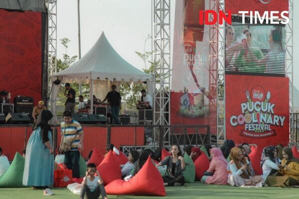 15 Potret Keseruan Pucuk Coolinary Festival di Makassar, Meriah Abis!