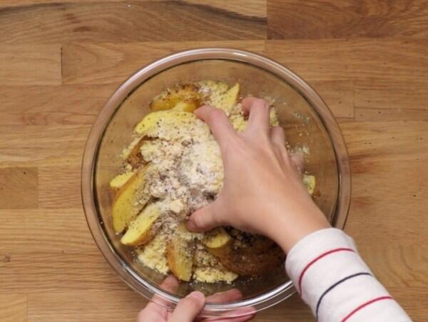 Resep Garlic Parmesan Potato Wedges ala Yummy, Camilan Penggoda Iman