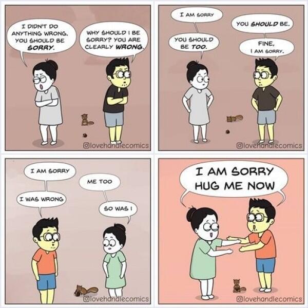 10 Ilustrasi Kehidupan Pasangan Muda dari Gokil sampai Romantis