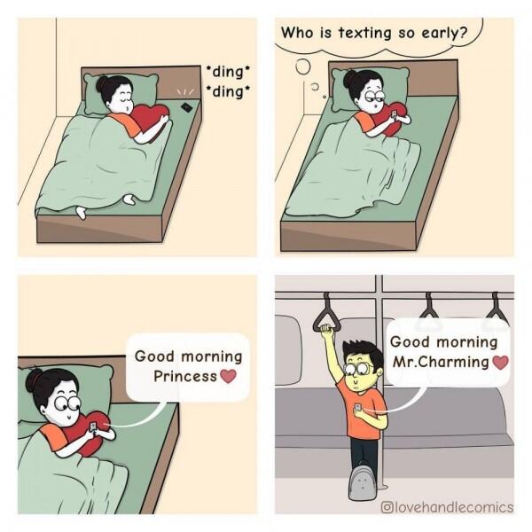 10 Ilustrasi Kehidupan Pasangan Muda dari Gokil sampai Romantis