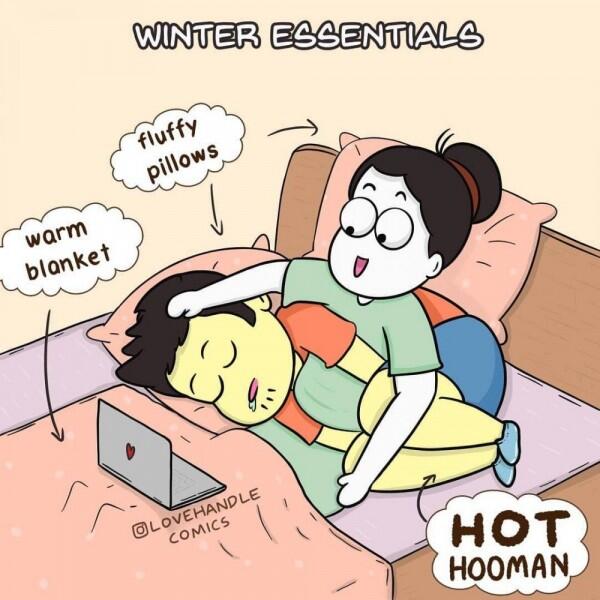 10 Ilustrasi Kehidupan Pasangan Muda dari Gokil sampai Romantis