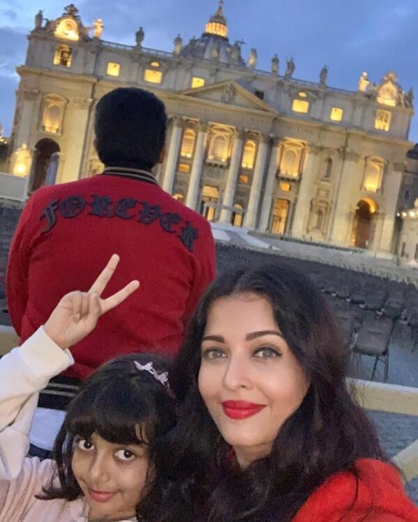 Rayakan Ultah ke-46 di Roma, 10 Momen Mesra Aishwarya Rai & Abhishek