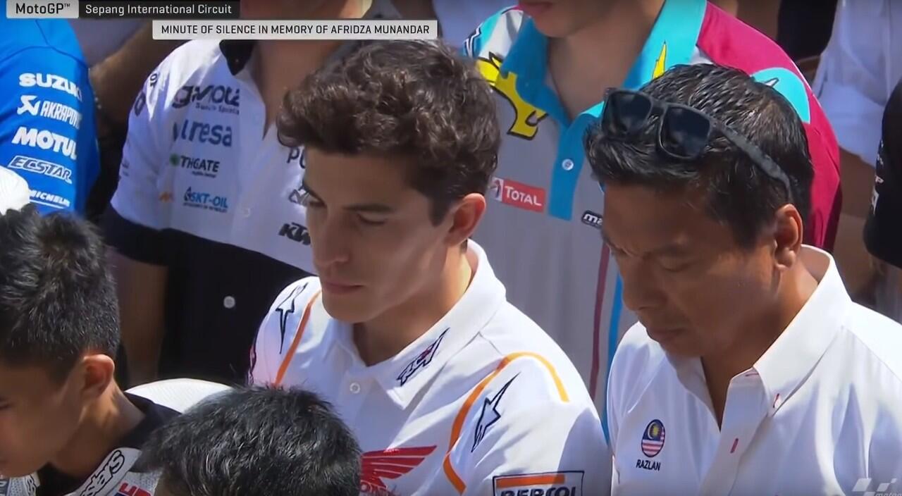Memang Terbukti Humble, Marquez Beri Kata Kata Terakhir Untuk Alm Afridza Munandar
