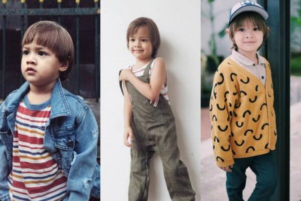 10 Style Keren Bjorka, Anak Ringgo-Sabai yang Modis Sejak Kecil