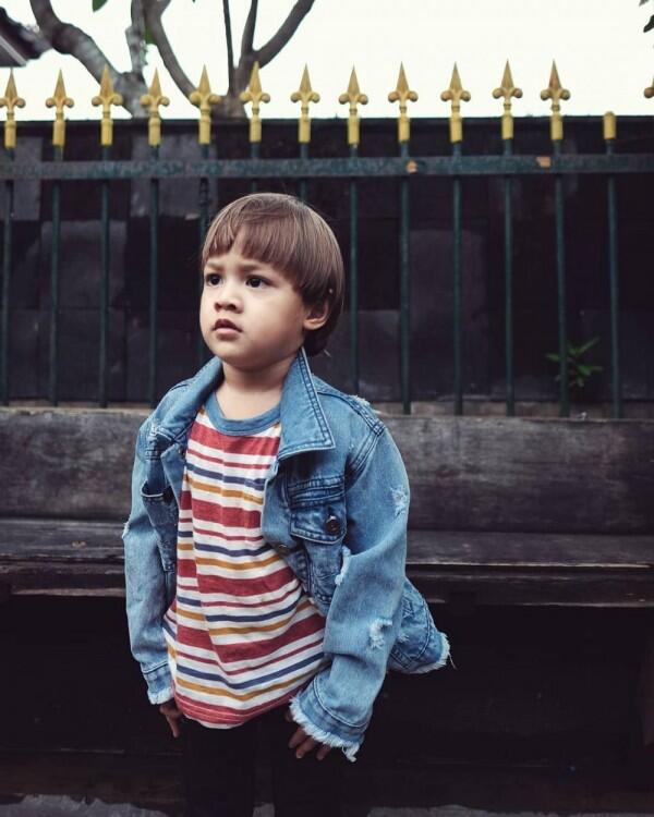 10 Style Keren Bjorka, Anak Ringgo-Sabai yang Modis Sejak Kecil