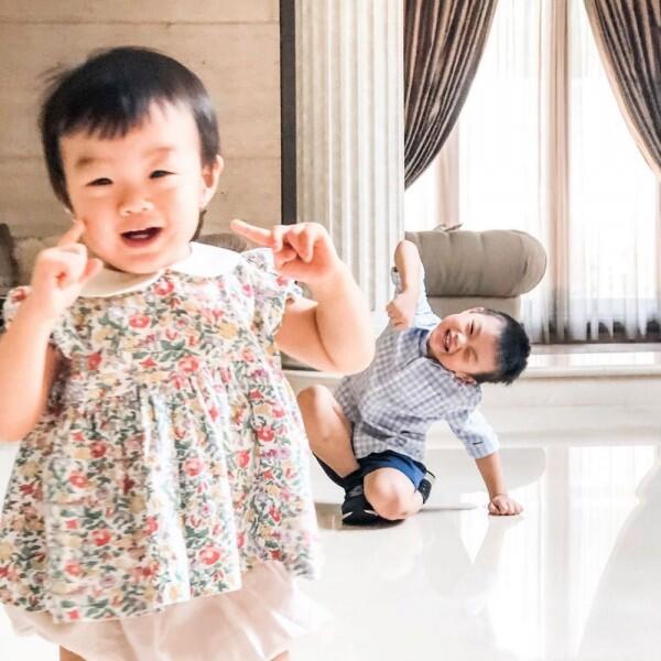 Gemas Banget! 10 Potret Kedekatan Wilford & Amelie, Anak Vania Larissa