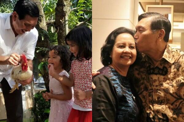 Dikenal Tegas, 10 Sisi Romantis Luhut Pandjaitan yang Family Man
