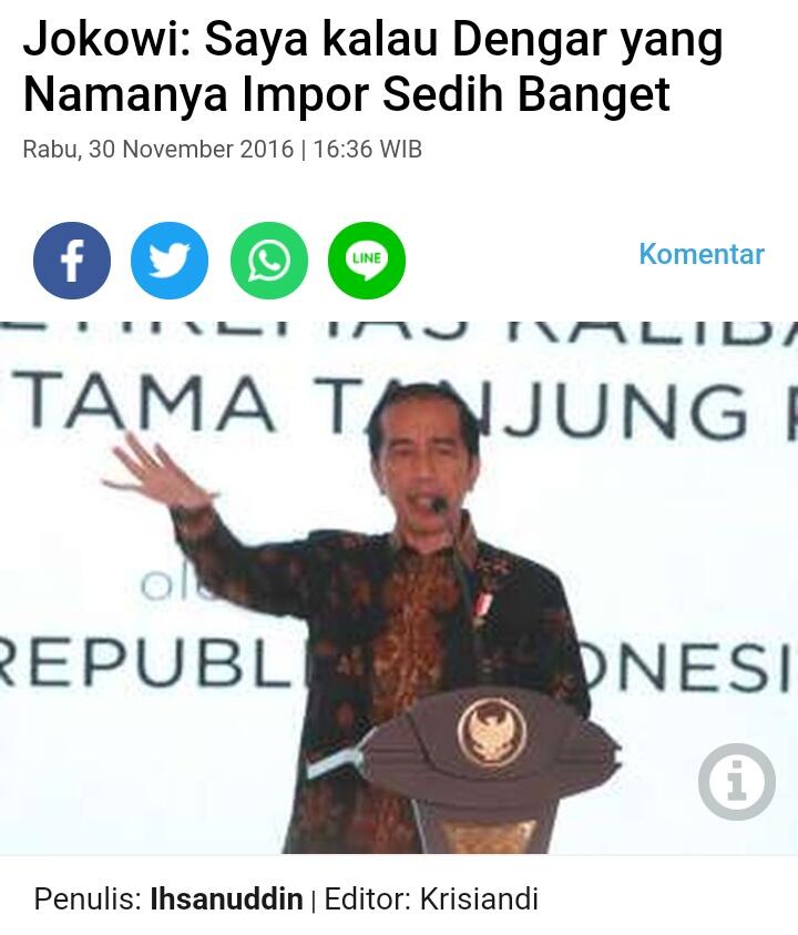 No more foreign hoes, Jokowi says