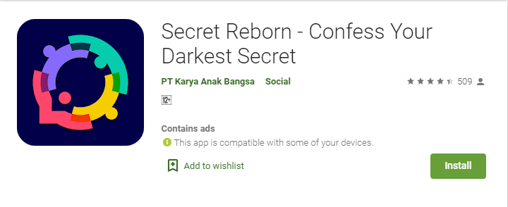 Secret Reborn - Aplikasi Sosial Media Anonim Tanpa Profil