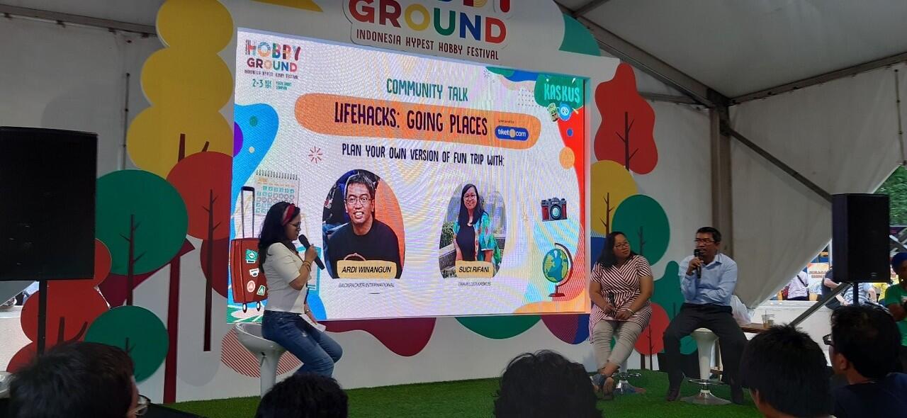 Keseruan Komunitas-komunitas Berbagi Cerita di Community Talk, Hobbyground!