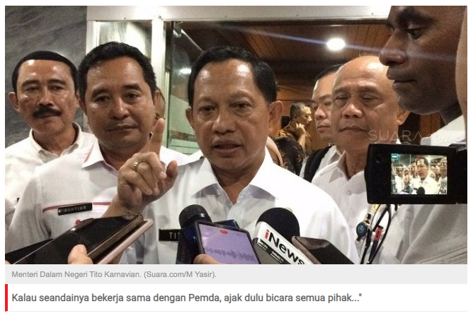 Tak Masalah Ormas Tarik Tarif Parkir, Tito: Jika Pengusaha Mau Why Not?