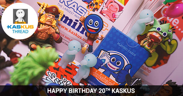 SELAMAT ULANG TAHUN KASKUS yang ke 20