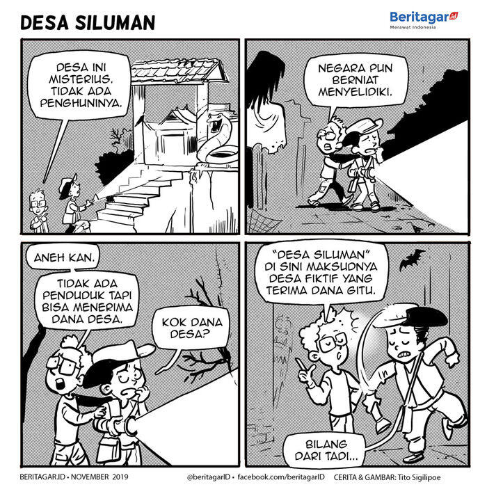 Komik: Dana Desa siluman