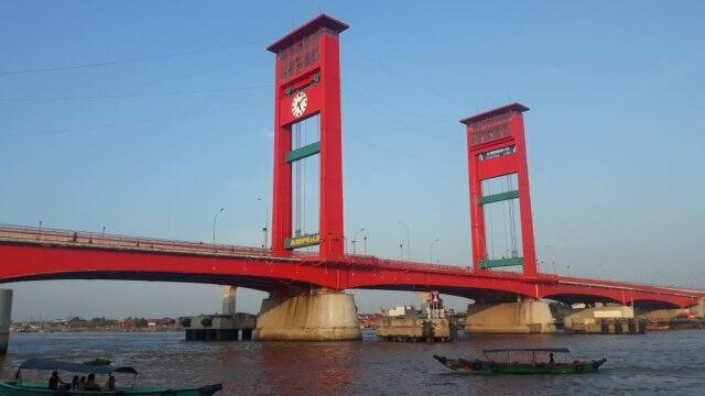 Sejarah Jembatan Ampera Merah Palembang, yang Belum Banyak Diketahui! 