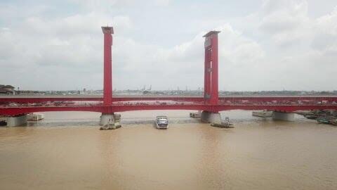 Sejarah Jembatan Ampera Merah Palembang, yang Belum Banyak Diketahui! 