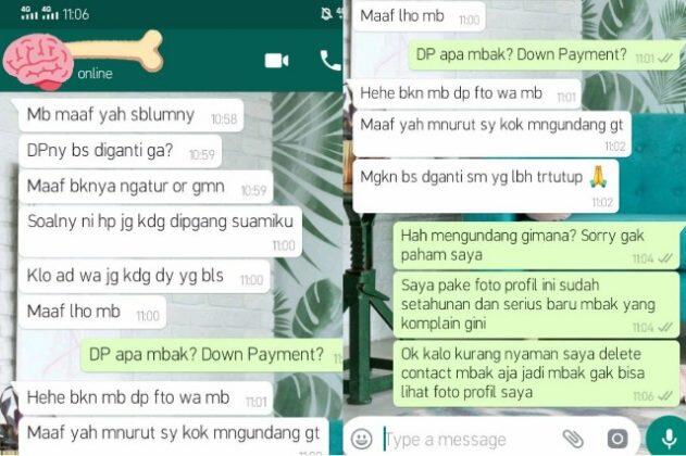 Viral Cewek Ini Disuruh Ganti Foto Profil Wa Oleh Istri Orang Katanya Mengundang Kaskus