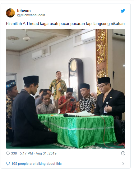 Gara-gara Iseng Komentar di Cuitan Selebtwit, Pria Ini Dapat Jodoh