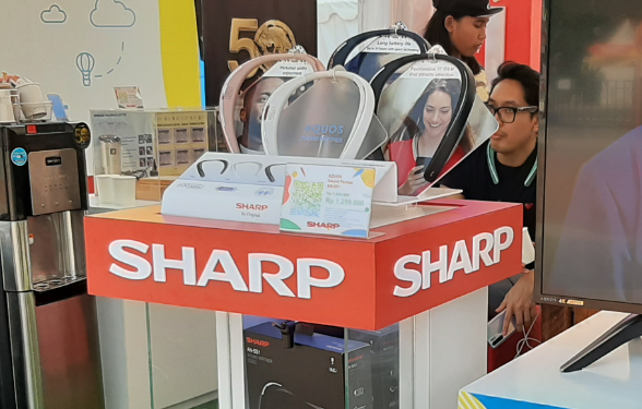 Ramaikan KASKUS HobbyGround, Sharp Ajak Pengunjung Lebih Peduli Lingkungan