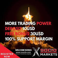 Broker Xsocio &quot;Deposit $10, Welcome Bonus $30&quot;